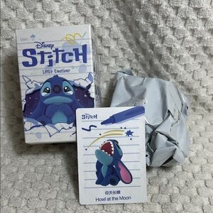 Pop Mart Stitch Little Emotions Howl at the Moon Blind Box